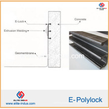 Geomembrana de conexión de plástico Geolock E Poly Lock